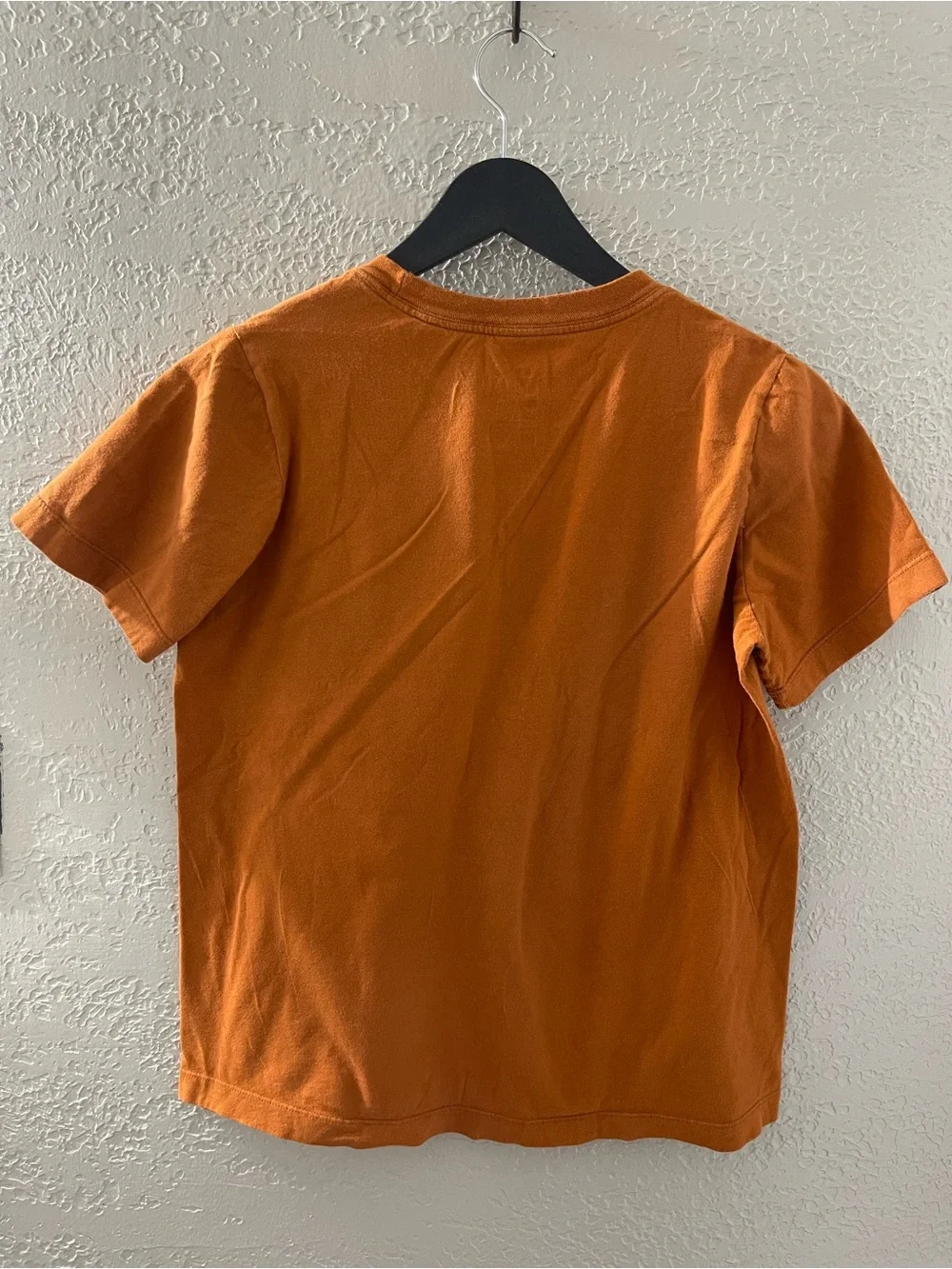 Nike Kids Texas Football Tee in Burnt Orange with White Logo Large